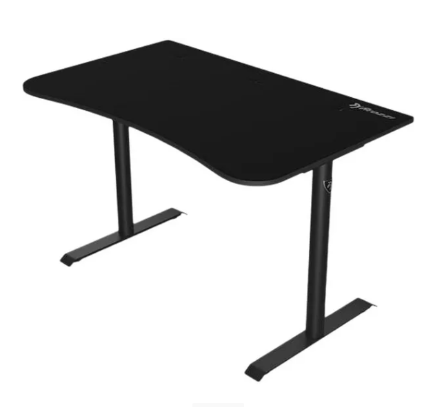 AROZZI Arena Small Gaming Desk - Pure Black