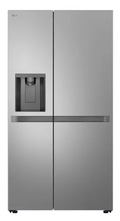 LG NatureFRESH GSLC40PYPE American-Style Fridge Freezer - Prime Silver